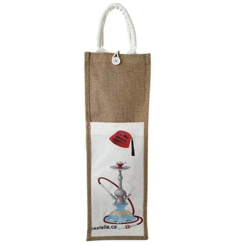 Sac jute pour shisha