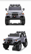 2026 24V Toyota FJ-40 4X4 2 Seater Kids Ride On Car with Remote Control DELUXE