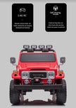 2026 24V Toyota FJ-40 4X4 2 Seater Kids Ride On Car with Remote Control DELUXE