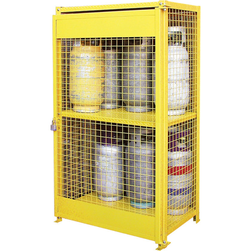 Gas Cylinder Cabinets, 12 Cylinder Capacity, 44