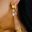 Safah Earrings- Gold