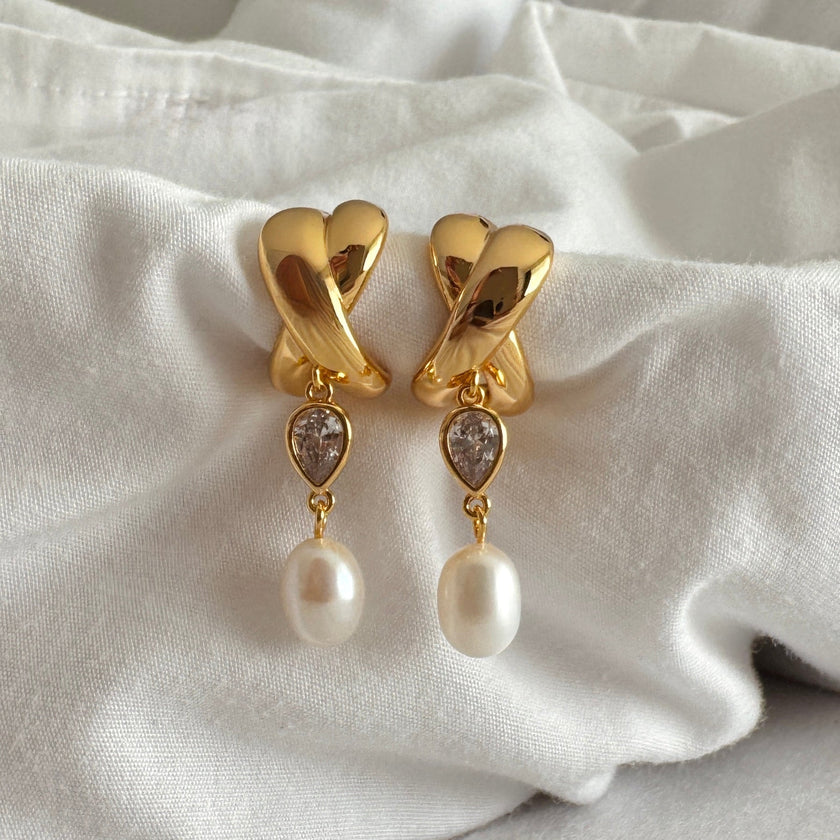 Safah Earrings- Gold