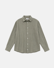 Chemise classique effet lin