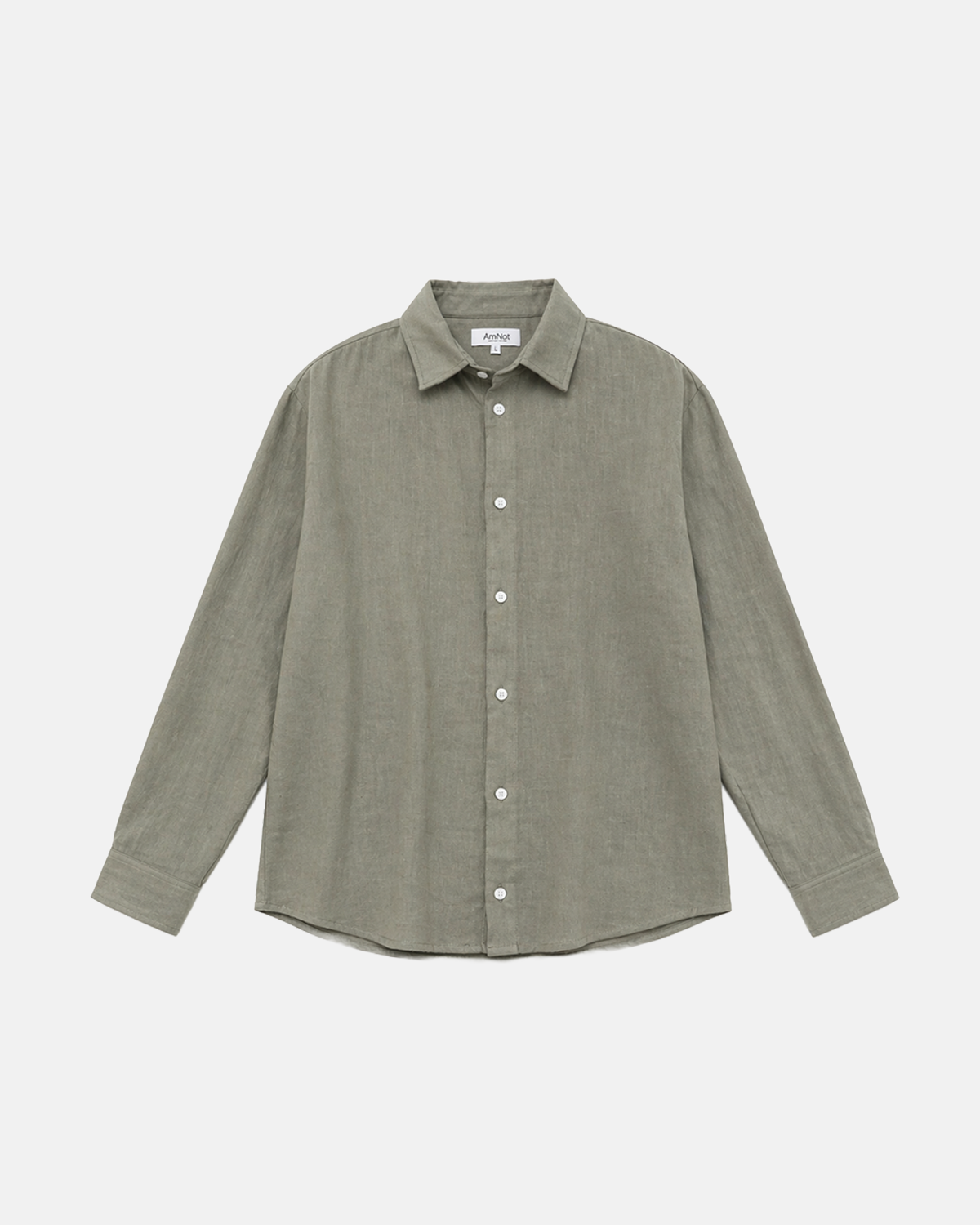 Chemise classique effet lin