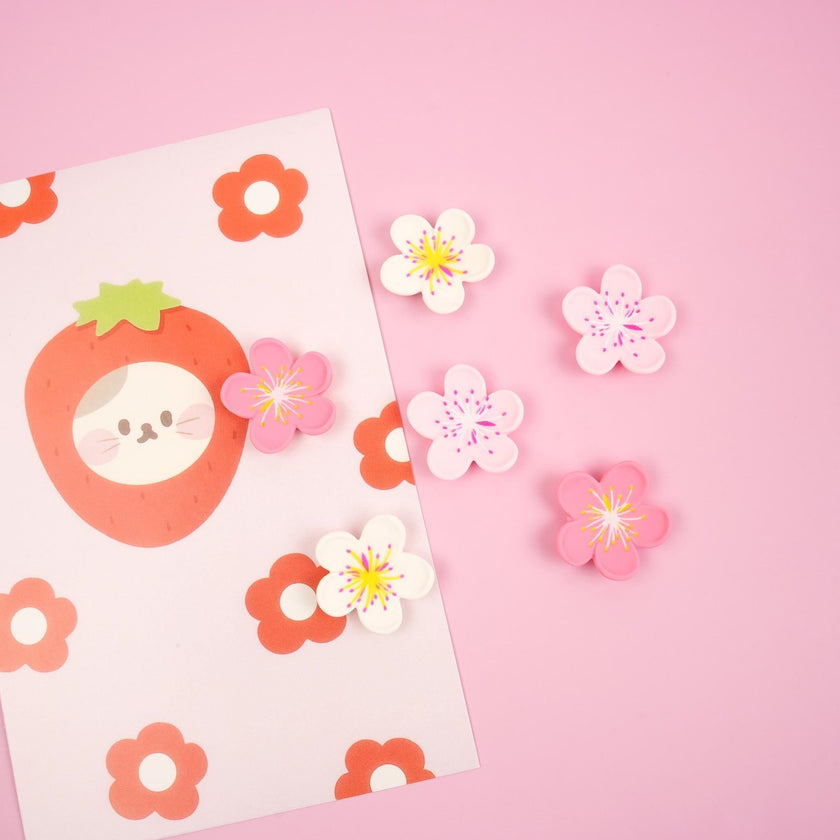 Sakura Flower Magnet Set