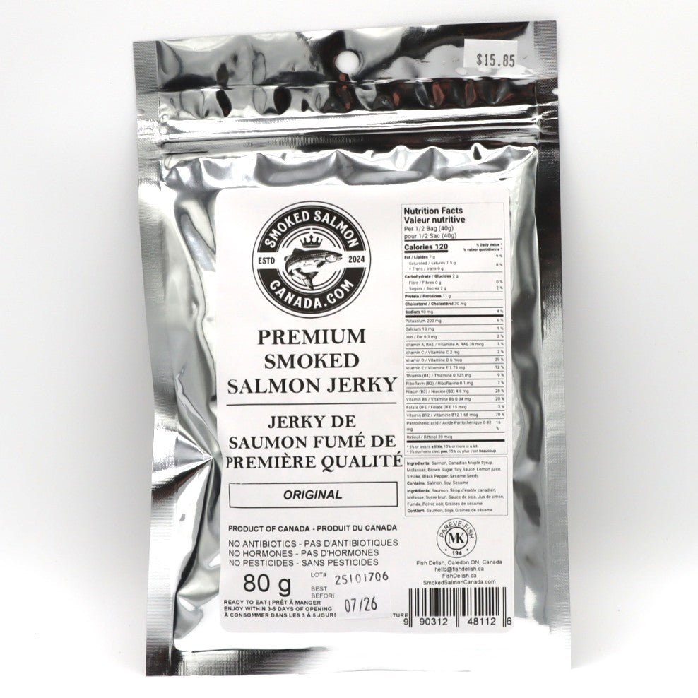 Salmon Smoked Jerky