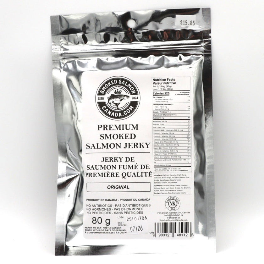 Salmon Smoked Jerky