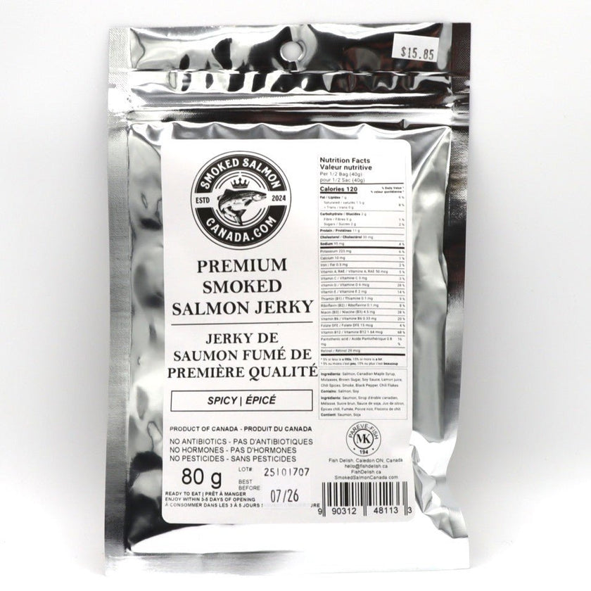 Salmon Smoked Jerky