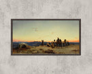 Salomon Corrodi: 19th Century Orientalist Painting, Palestine Art Print