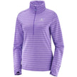 Salomon Women's Lightning Half Zip Active Fleece Mid Pullovers Sizes S & M