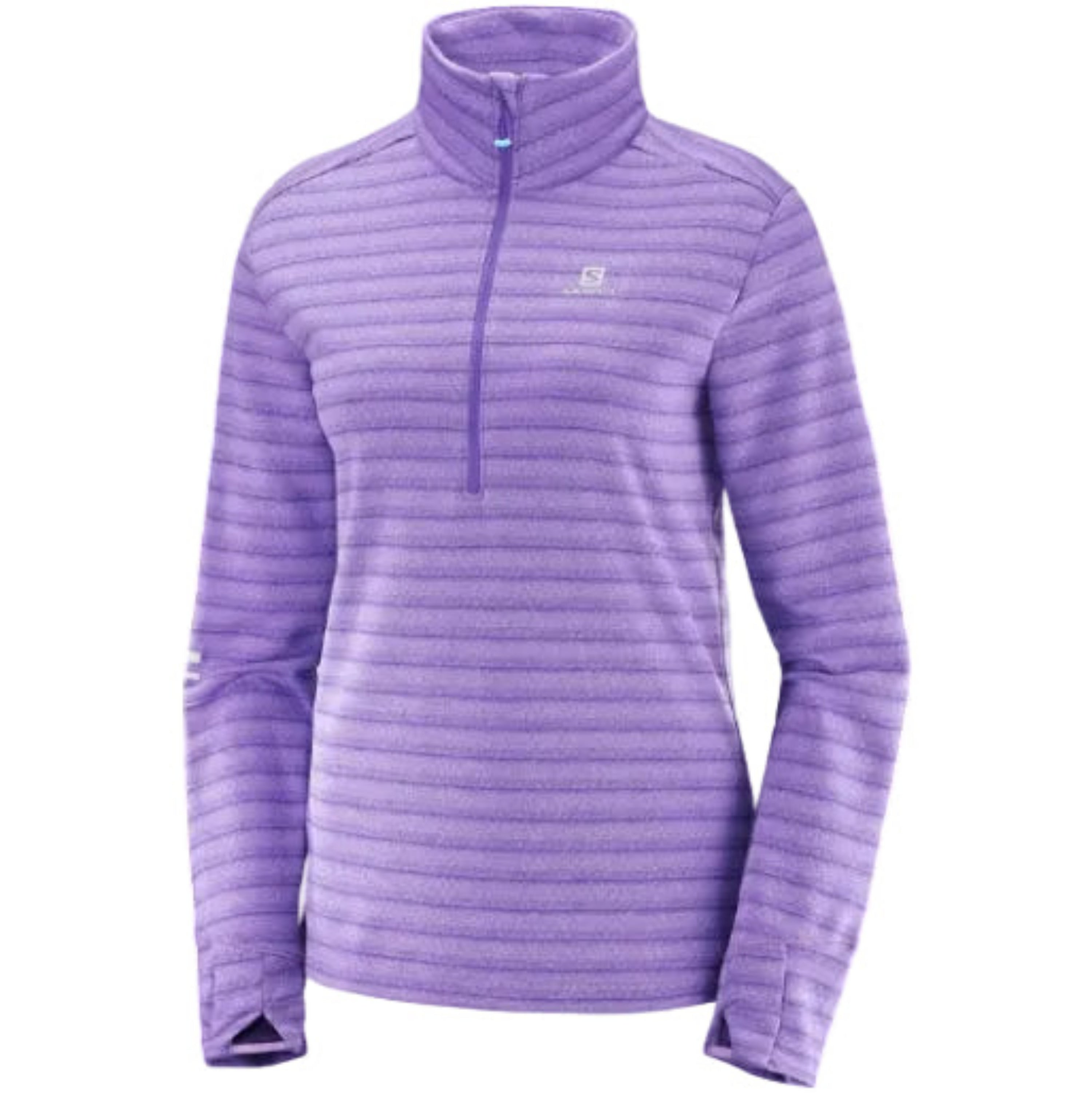 Salomon Women's Lightning Half Zip Active Fleece Mid Pullovers Sizes S & M