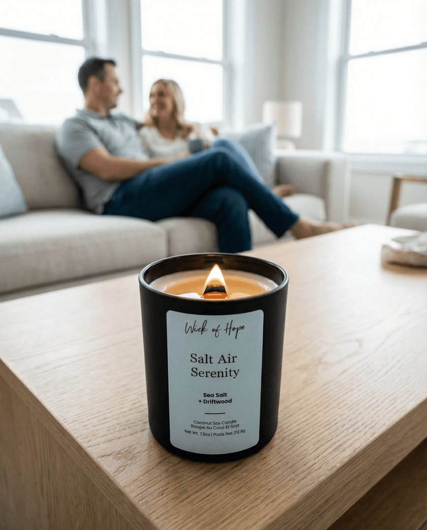 Salt Air Serenity Candle | Sea Salt + Driftwood