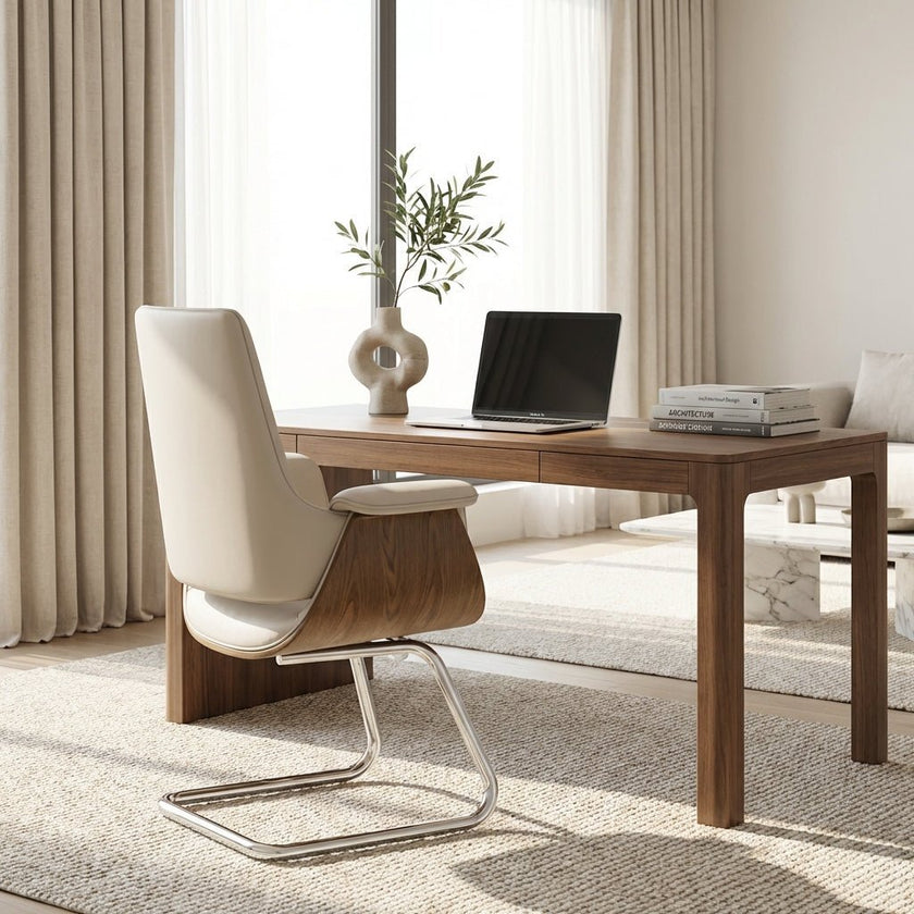 Salzburg Premium Leather Home Office Chair