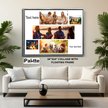 36″X24″ Collage Canvas Photo 5 blocks and text