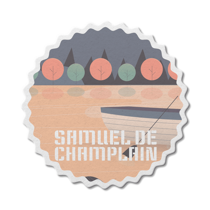 Samuel de Champlain Ontario Provincial Park Waterproof Vinyl Sticker, Canada Parks