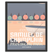 Samuel de Champlain Provincial Park 'Explored' Poster, Canada Parks
