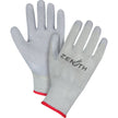 Gants de protection en caoutchouc naturel avec doublure confortable, taille 9/grand, revêtement en latex de caoutchouc, 10 fils, enveloppe en polyester/coton.