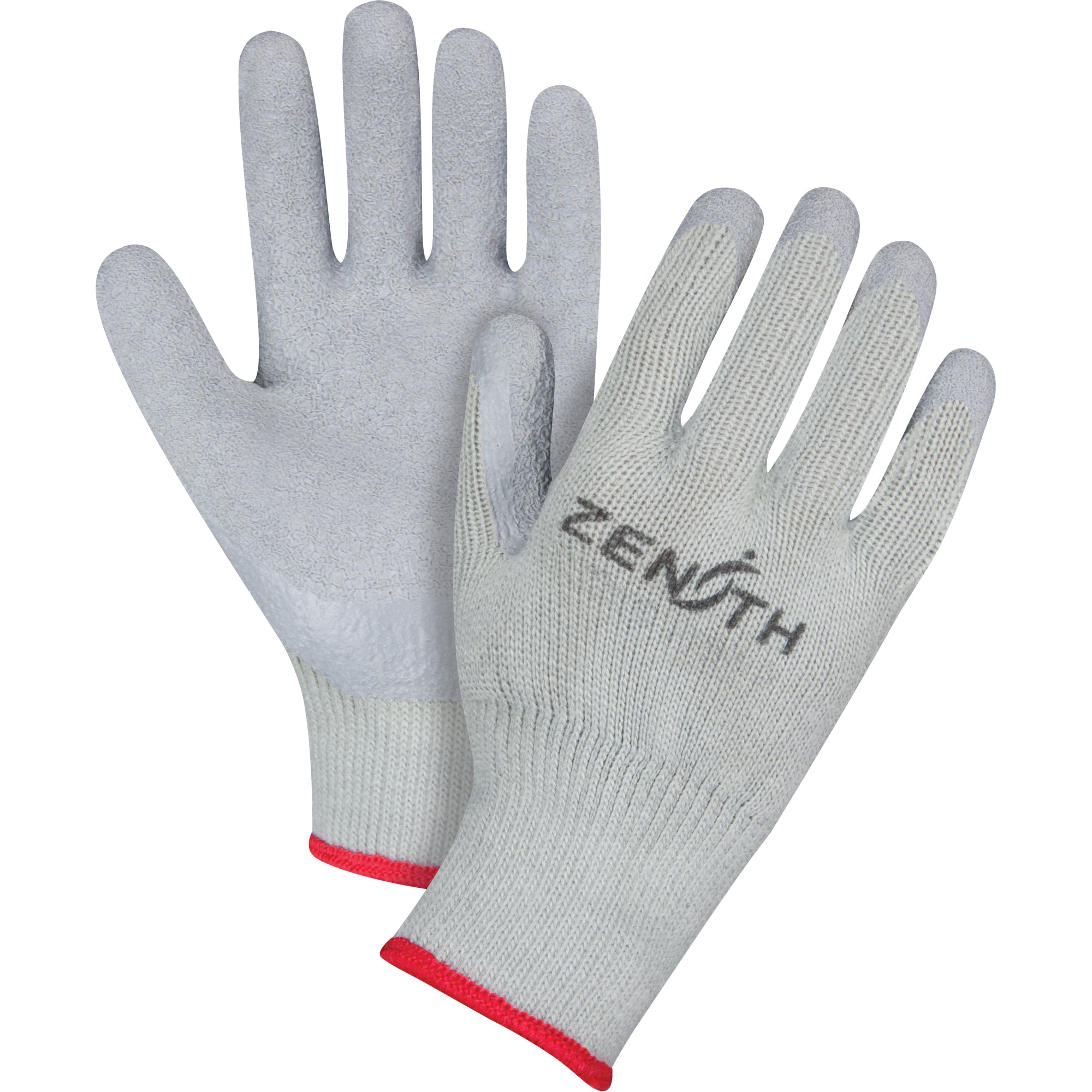Gants en caoutchouc naturel avec doublure confortable et revêtement protecteur.