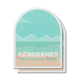 Sandbanks Ontario Provincial Park Waterproof Vinyl Sticker, Canada Parks