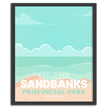 Sandbanks Provincial Park 'Explored' Poster, Canada Parks