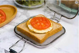 Sandwich BBQ Grill Sandwich Oven Food Bread Stainless Steel Barbecue Net BBQ Grill Breakfast Baking Tool