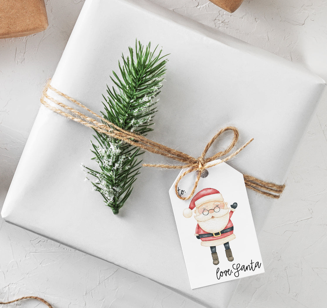 From Santa Gift Tags