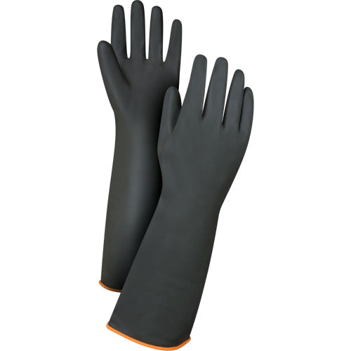 Heavyweight Chemical-Handling Gloves, Size 9, 18