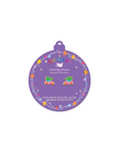 Boucles d'oreilles en émail - Sapin et voiture - Girl Nation