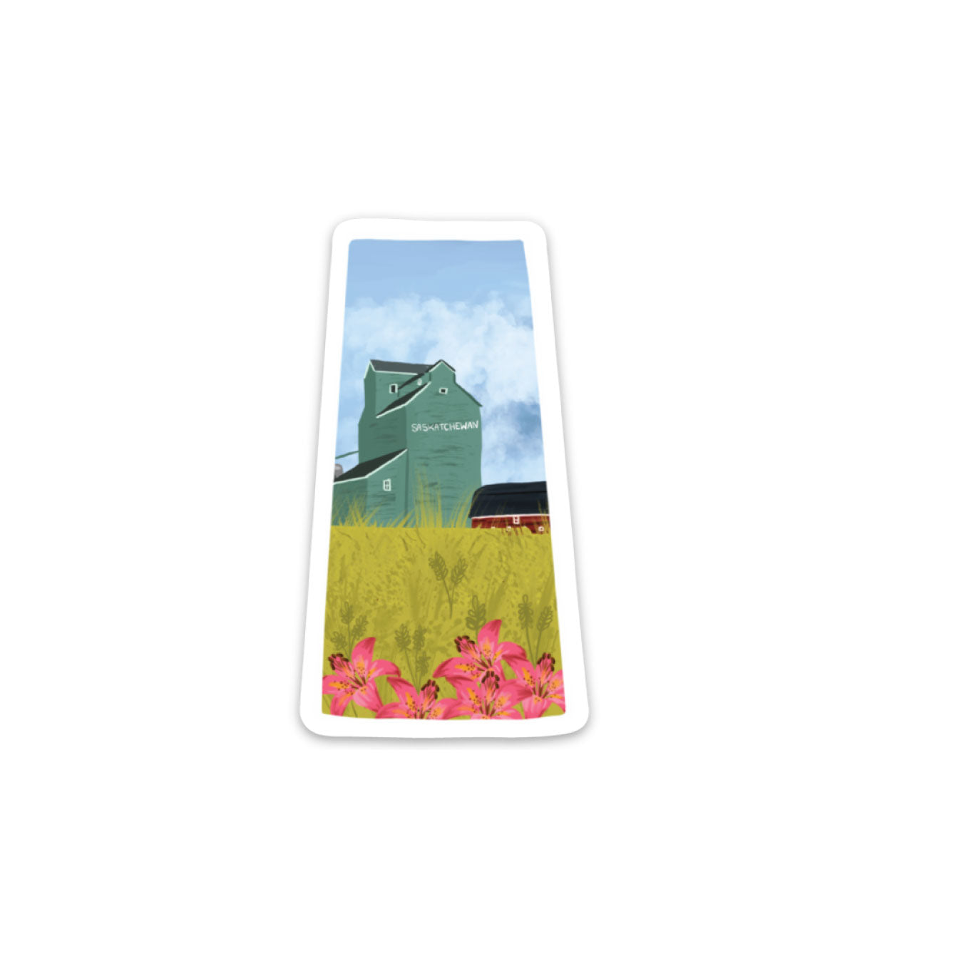 Saskatchewan Matte Vinyl Sticker