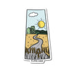 Saskatchewan (Wheat Fields) Matte Vinyl Sticker
