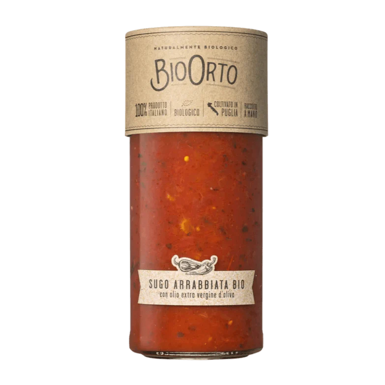 SAUCE ARRABBIATA BIOLOGIQUE