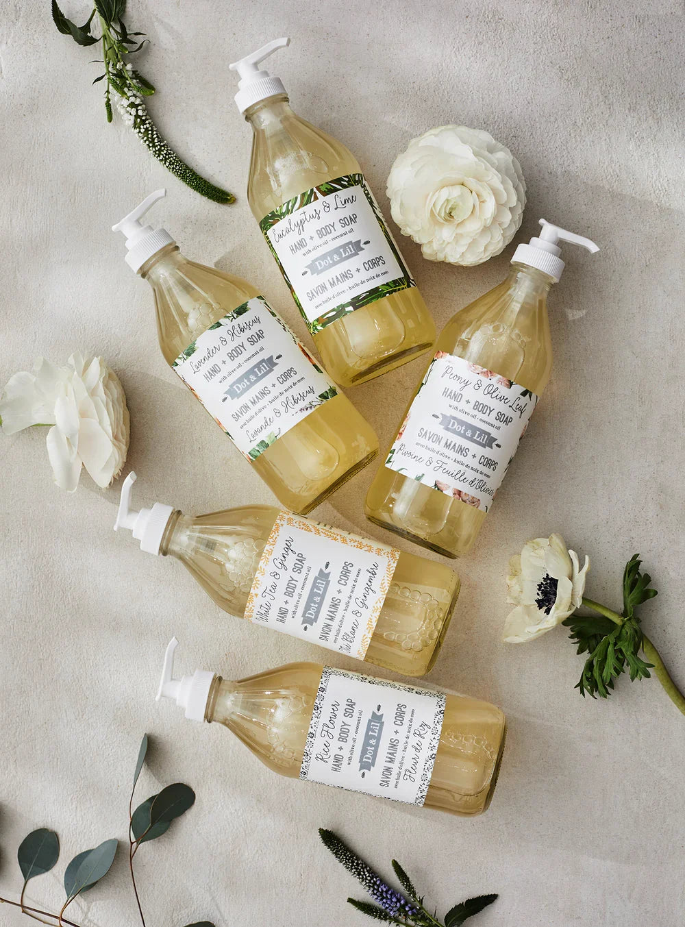 Savon liquide Mains + Corps | Choisissez votre fragrance