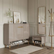 SC33 Ceramic Top Shoe Cabinet