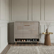 SC33 Ceramic Top Shoe Cabinet