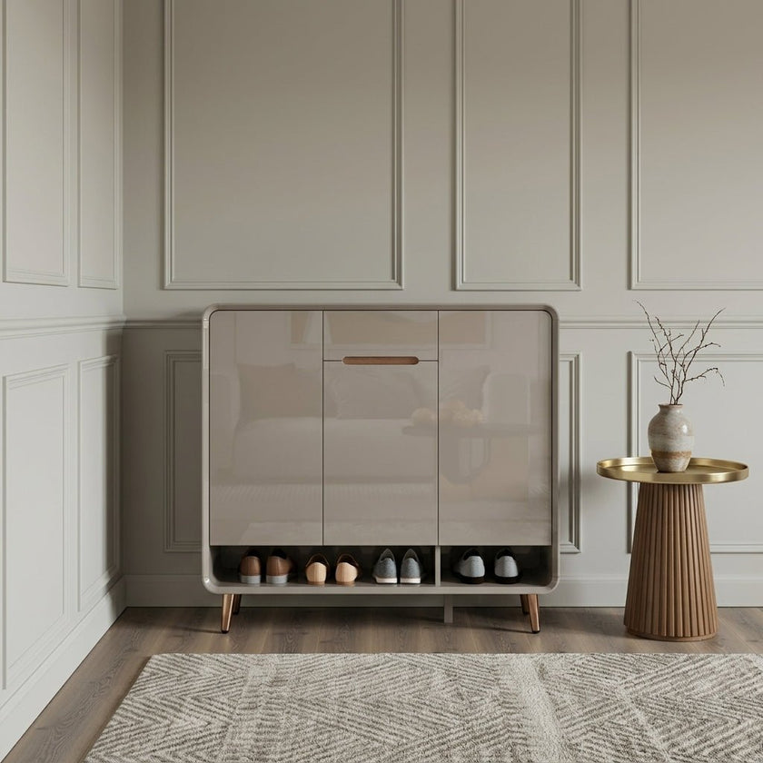 SC33 Ceramic Top Shoe Cabinet