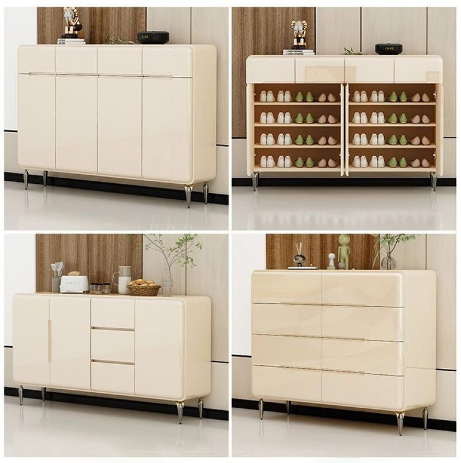 SC38 White Shoe Cabinet