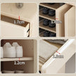 SC38 White Shoe Cabinet