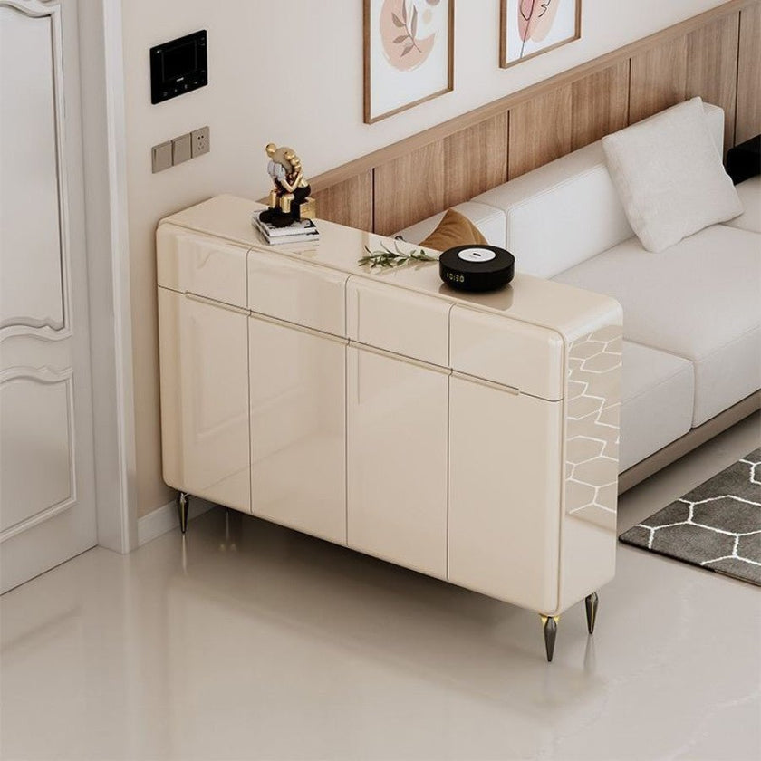 SC38 White Shoe Cabinet