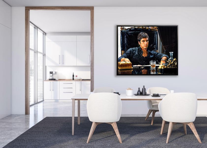 Wall art Scarface - Scène de film