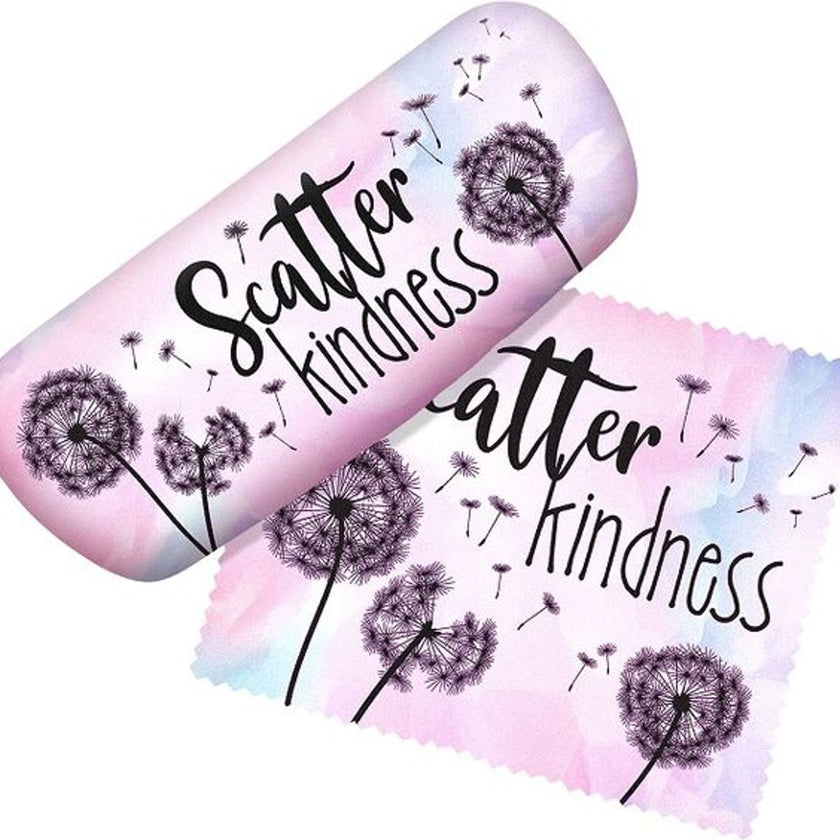 Scatter Kindness Eyeglass Case
