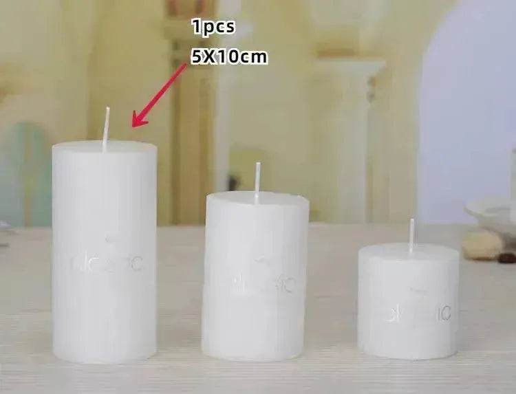 Scented Candle Classic Column Birthday Romantic