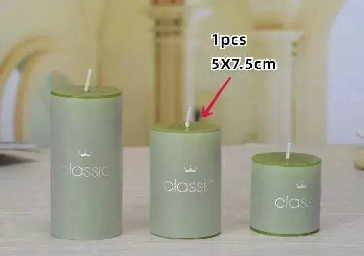 Scented Candle Classic Column Birthday Romantic