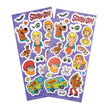 Scooby Doo Glow in the Dark Stickers - 2 sheets