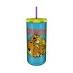 Scooby-Doo Scared Shaggy 20z Plastic Tall Cup w/ Lid & Straw