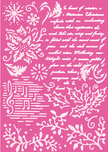 Timeless Christmas Script & Foliage Stencil