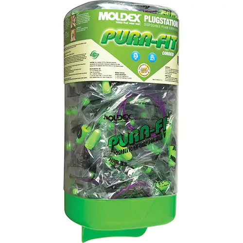 Moldex  PlugStation® with Corded Pura-Fit® Earplugs