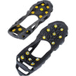 Heavy-Duty Anti-Slip Ice Cleats, Steel, Stud Traction, Large
