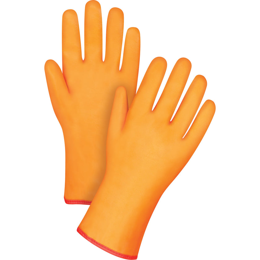 Winter-Lined Chemical-Resistant Gloves, Size Large/9, 12
