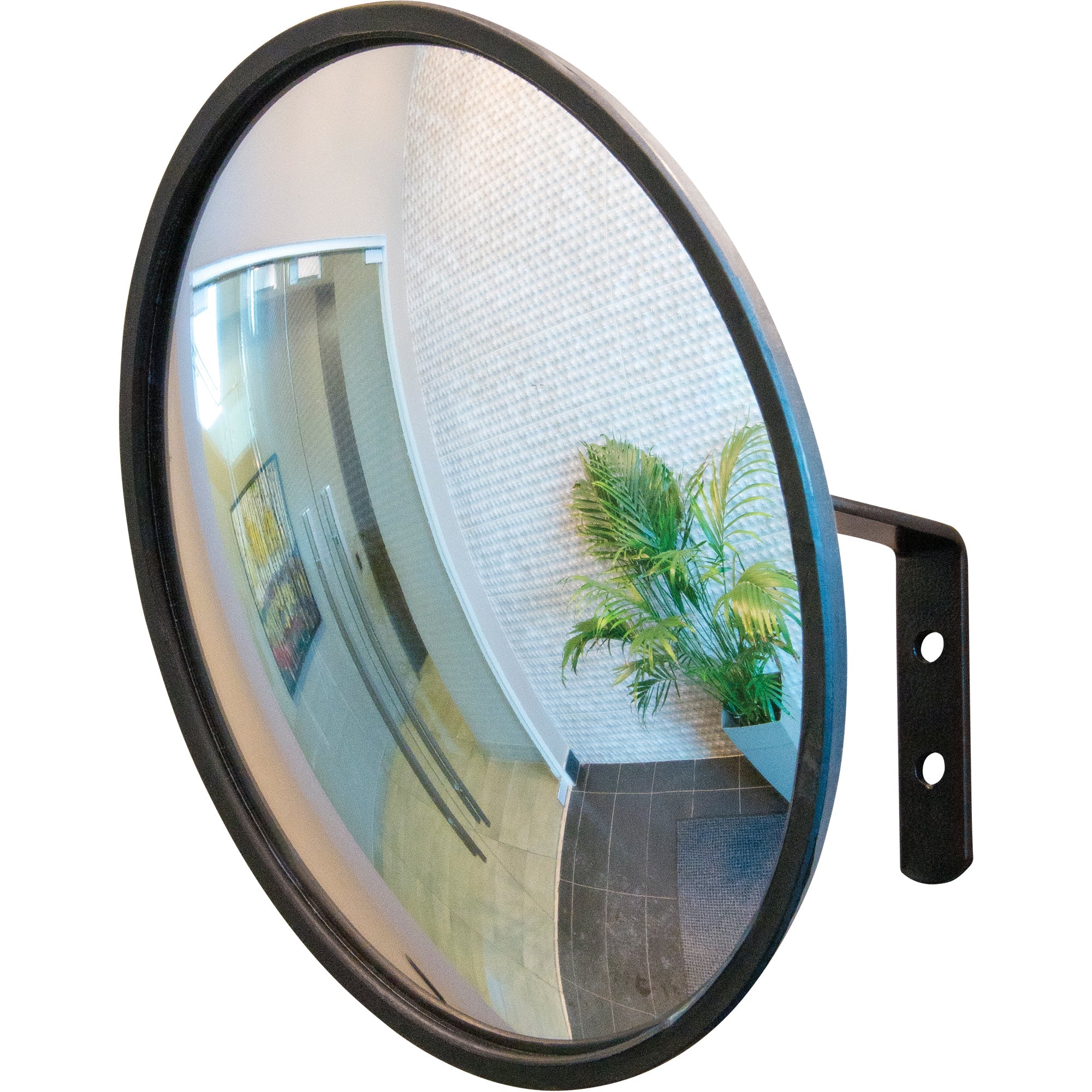Miroir convexe avec support