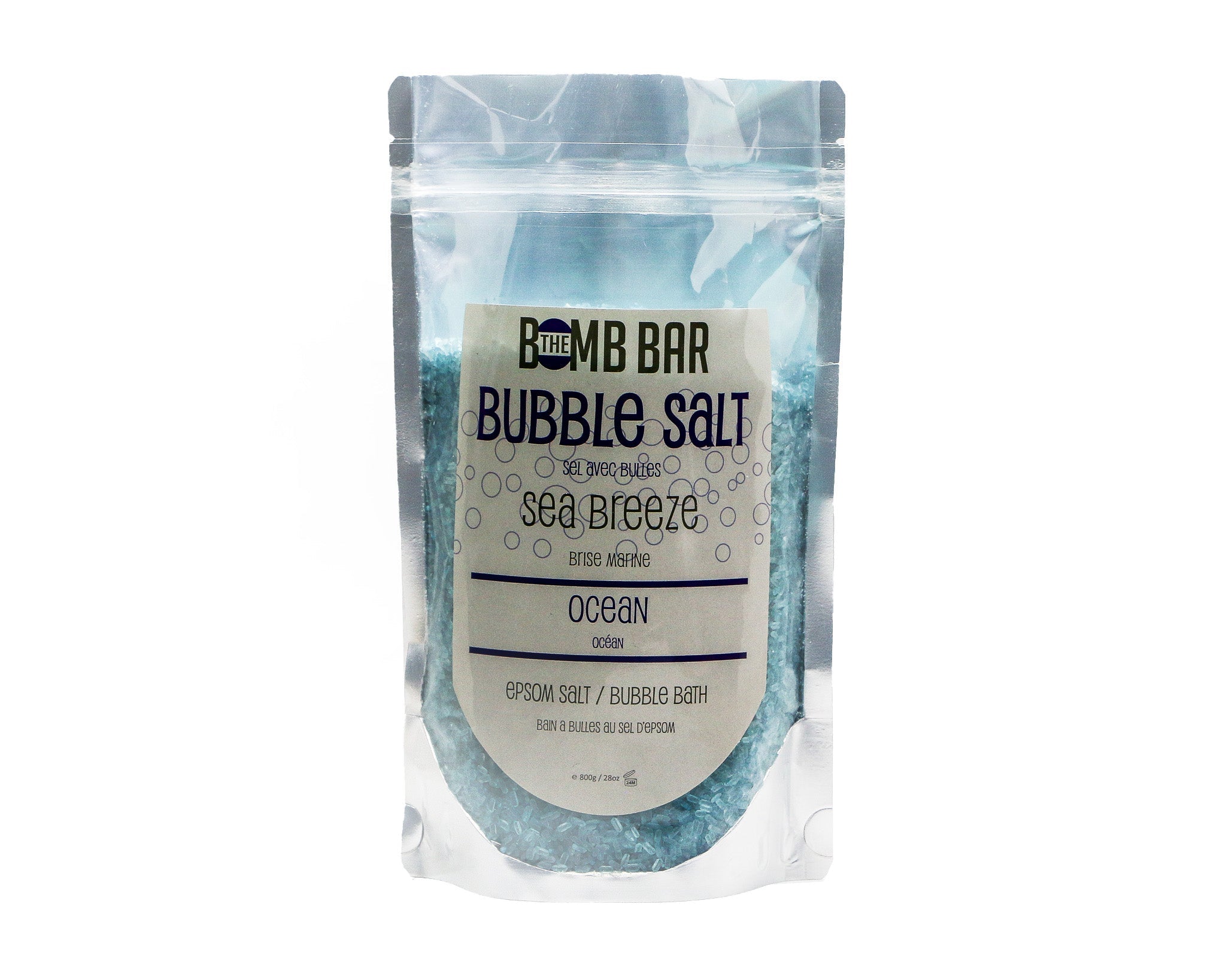 Bubble Salt Soak with Epsom Salt